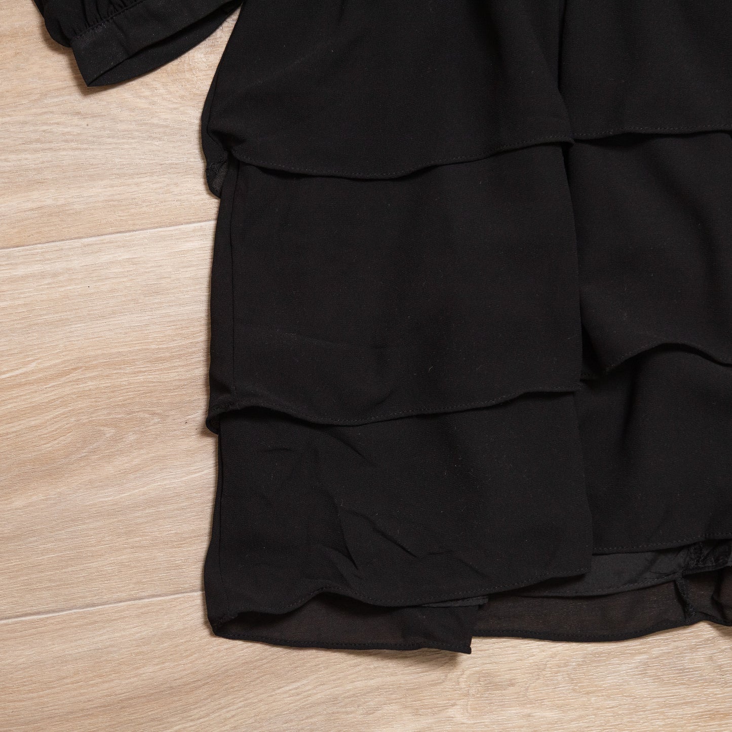 Ruffle Tiered V-Neck Dress by HYFVE— Lightweight, Flowy & Effortlessly Fancy