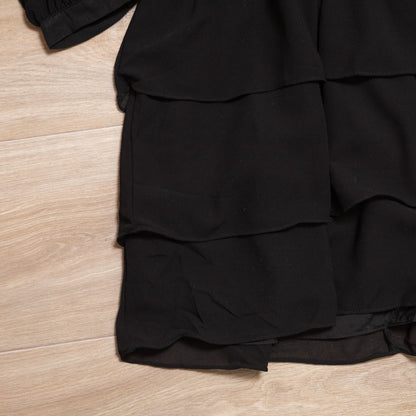 Ruffle Tiered V-Neck Dress by HYFVE— Lightweight, Flowy & Effortlessly Fancy