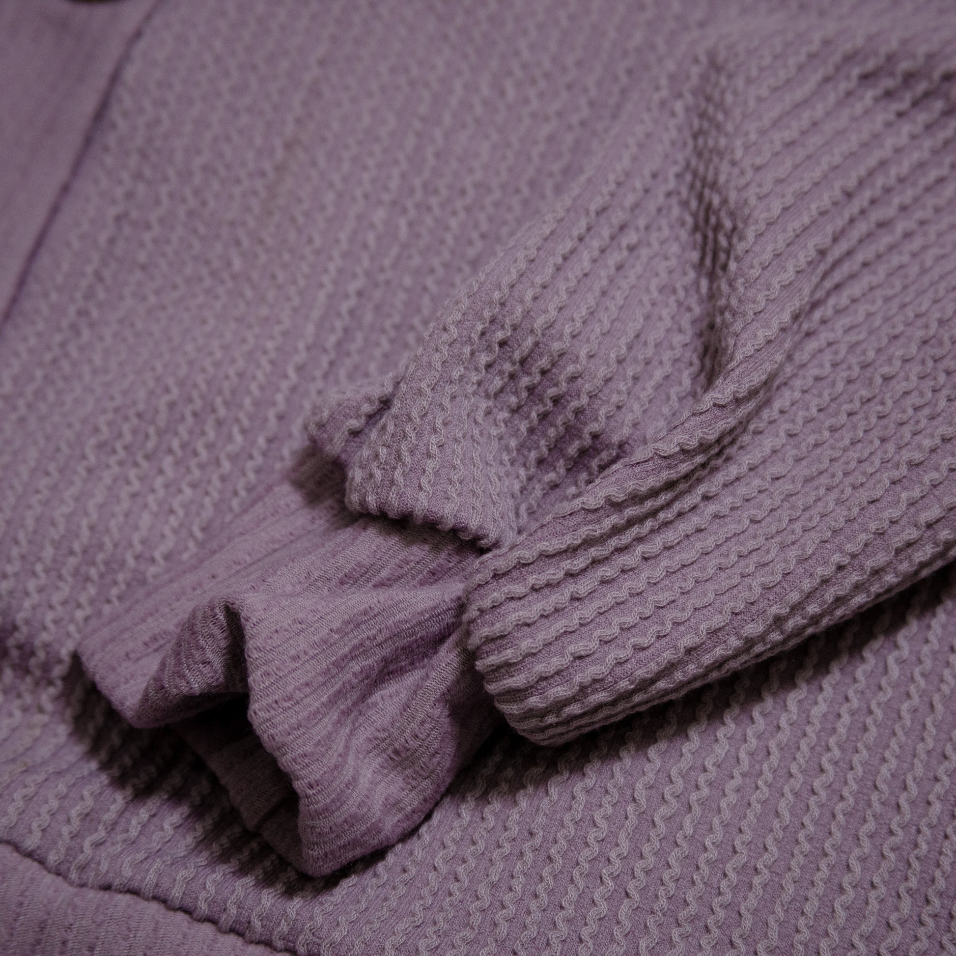 Lavender Cozy Confidence Button Front Ribbed Knit Top for Women with Casual Outfit Inspiration