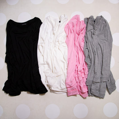 Everyday Essential Plus Size Long Sleeve Top by Stylive - Curvey Sizes