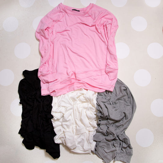 Everyday Essential Plus Size Long Sleeve Top by Stylive - Curvey Sizes