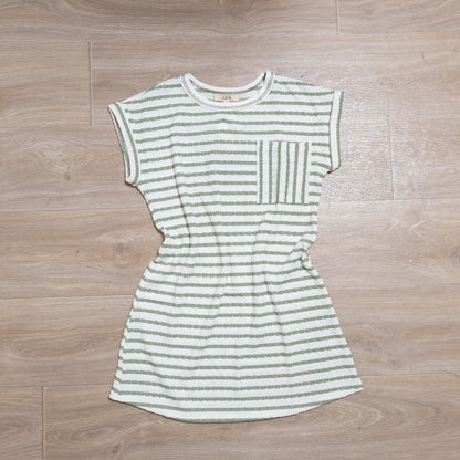 Olive You Always Striped Knit Dress