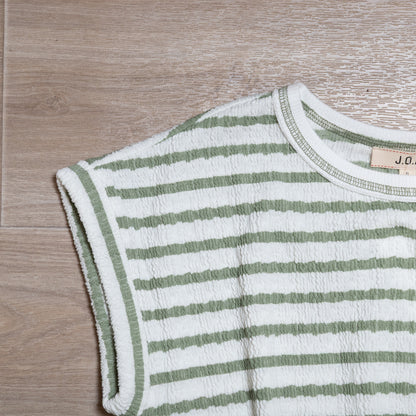 Olive You Always Striped Knit Dress