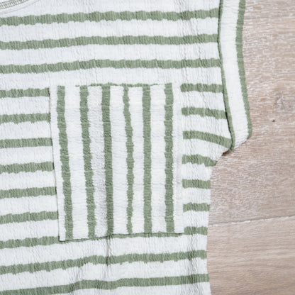 Olive You Always Striped Knit Dress