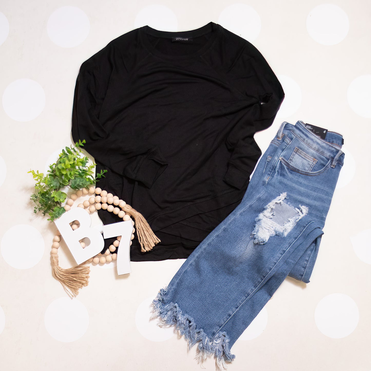 Everyday Essential Long Sleeve Top by Stylive