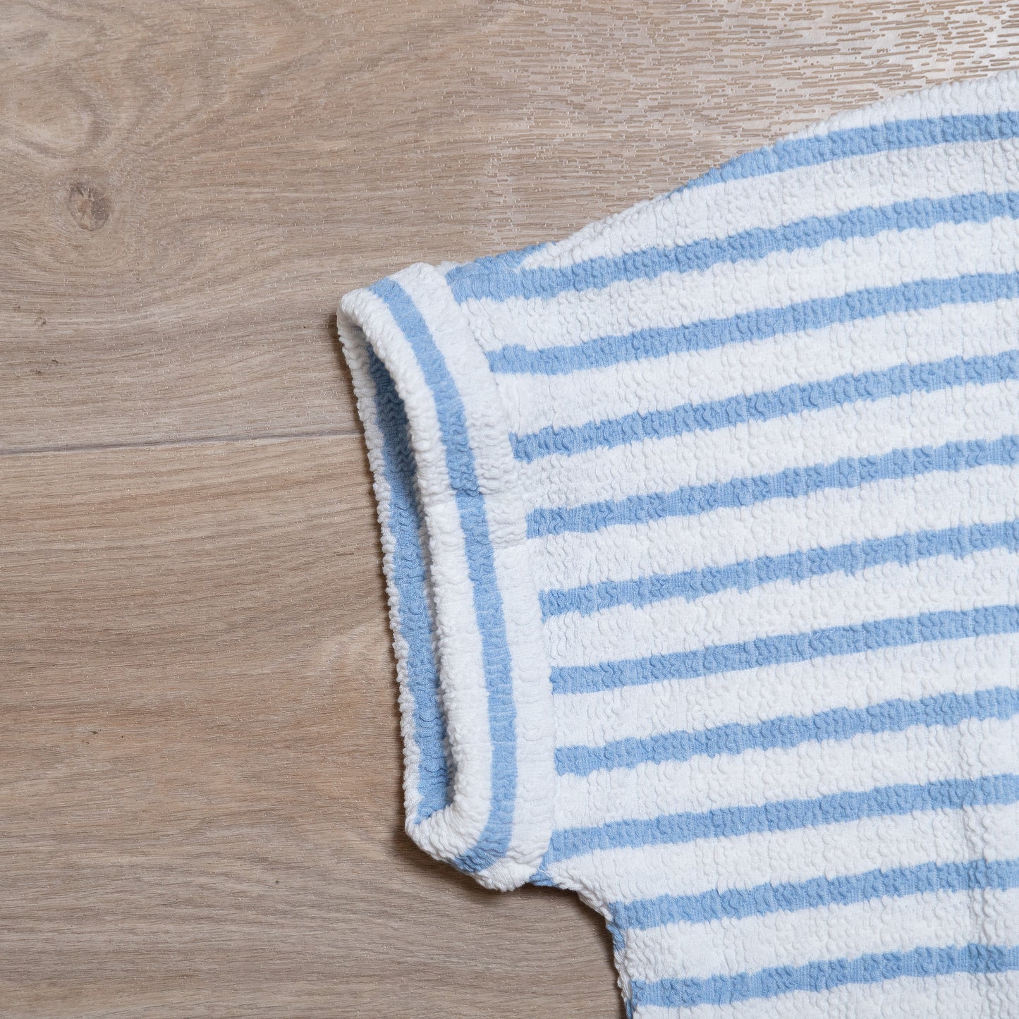 Easy Does It Striped Boxy Knit Top