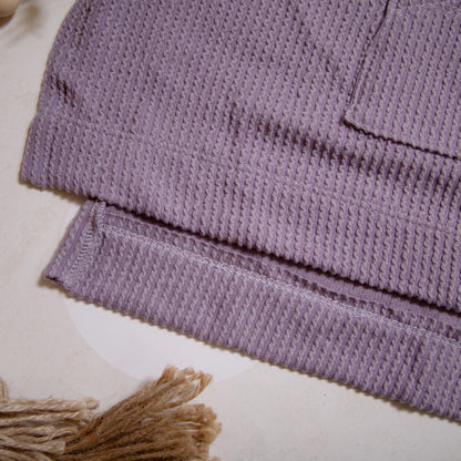 The Stay Cozy Soft Textured Hoodie by Stylive