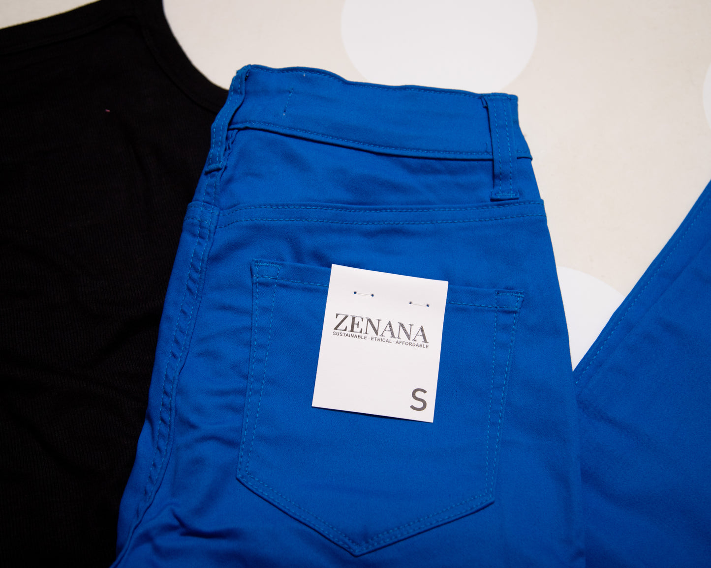 Zenana High Rise Skinny Color Denim Pants – Stretchy & Sleek Everyday Style