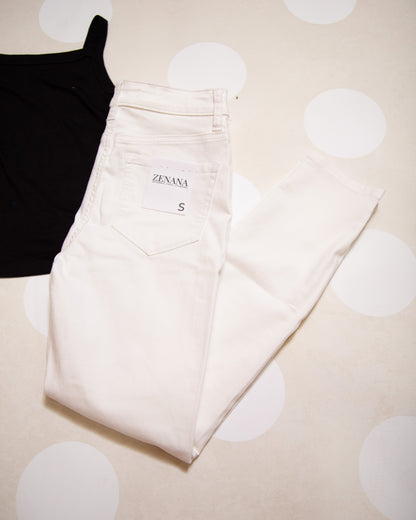 Zenana High Rise Skinny Color Denim Pants – Stretchy & Sleek Everyday Style