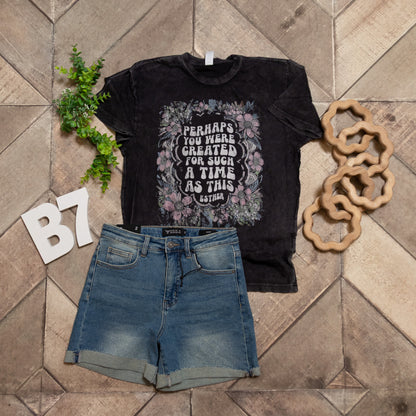 Perhaps You Were Created for Such a Time as This Graphic Tee | Esther Faith T-Shirt