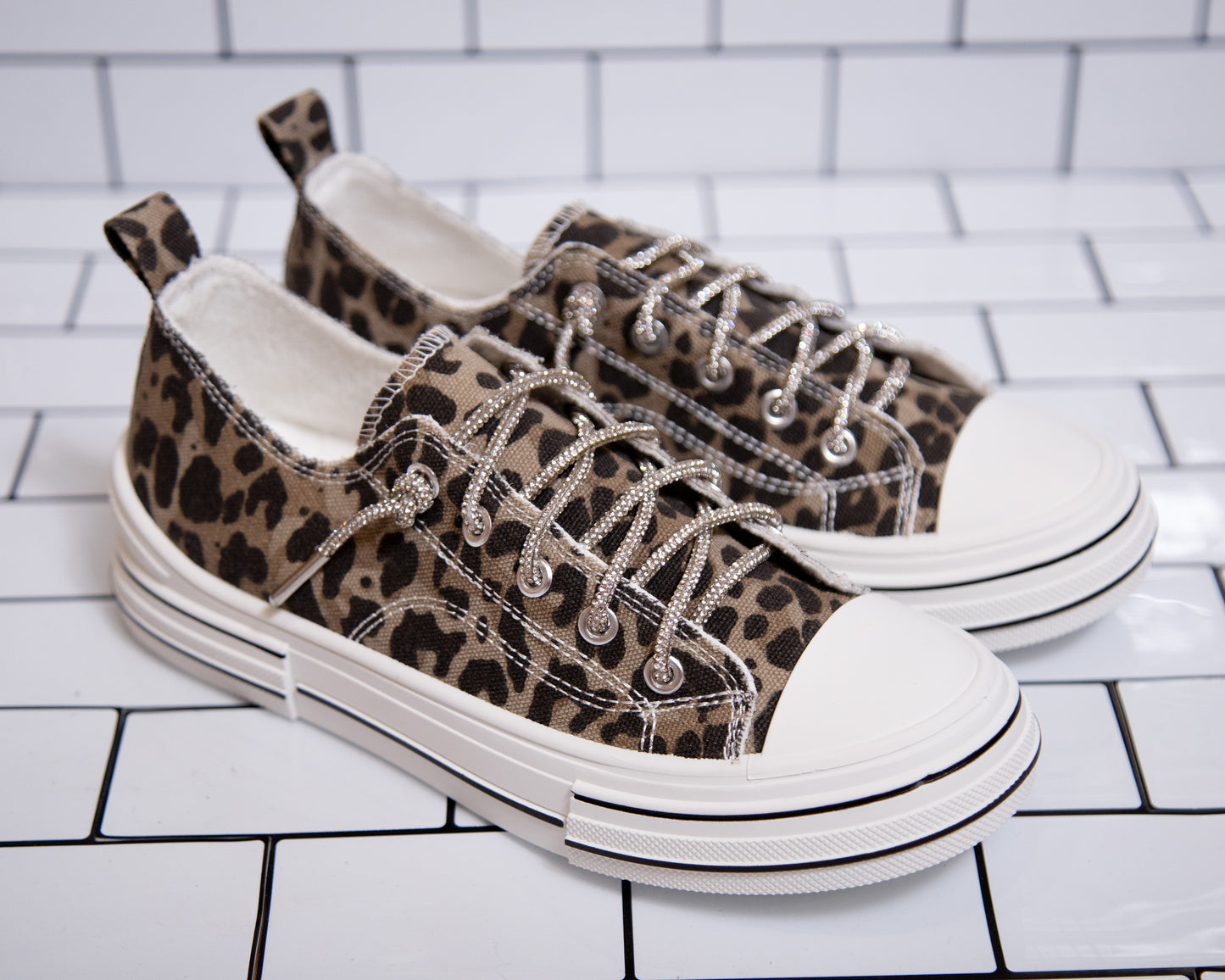Very G Glitter Laced Slip-On Sneakers – Sparkly Everyday Comfort