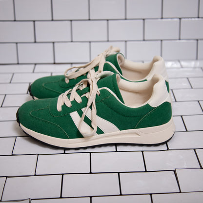 Jellypop Emerie Sneakers – “Green Tea” Lace-Up Comfort Sneaker