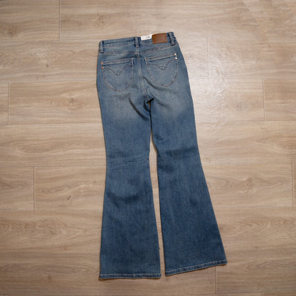 Judy Blue Tummy Control Vintage Wash Flare Jeans – Flattering, Retro & All-Day Comfy