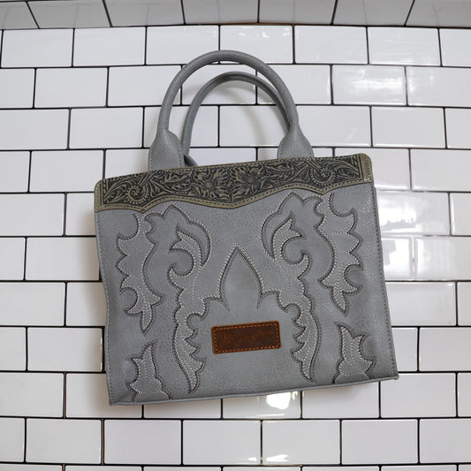 Wrangler Embroidered Trapezoid Tote Crossbody – Stylish Western Embroidery & Everyday Carry 🤠🌵