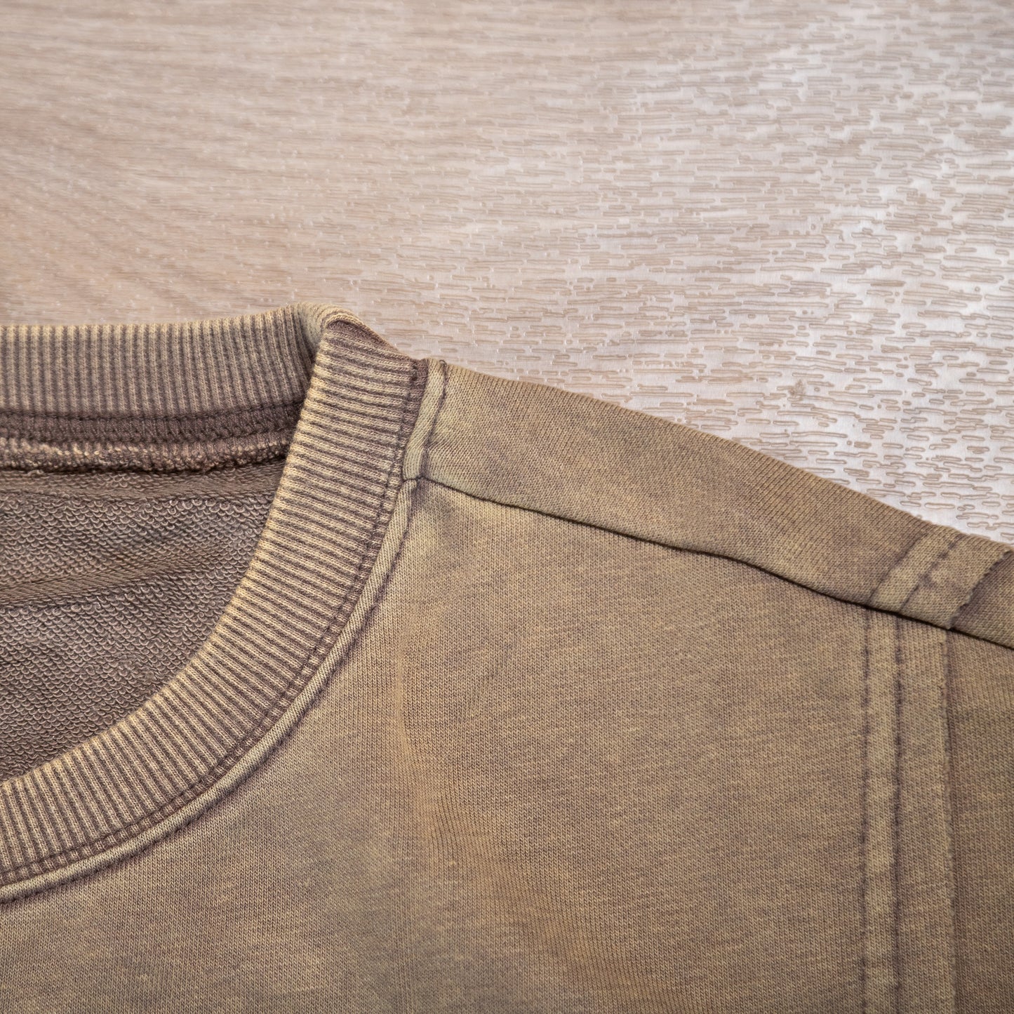 Heart Patch Washed Terry Pullover – Easel Oversized Cozy Sweatshirt