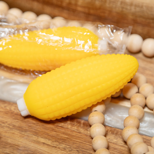 Corn Cob Squishy Toy | Cute Food Sensory Fidget Toy