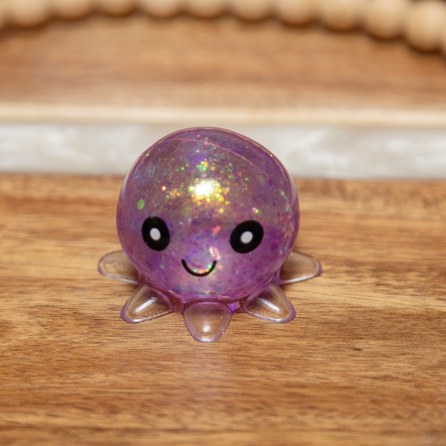 Assorted Glitter Octopus Squishy Toy | Cute Mini Sensory Fidget Toy