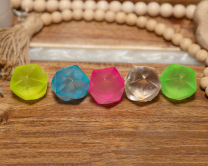 Gem Squishies | Assorted Mini Gem-Shaped Sensory Fidget Toys