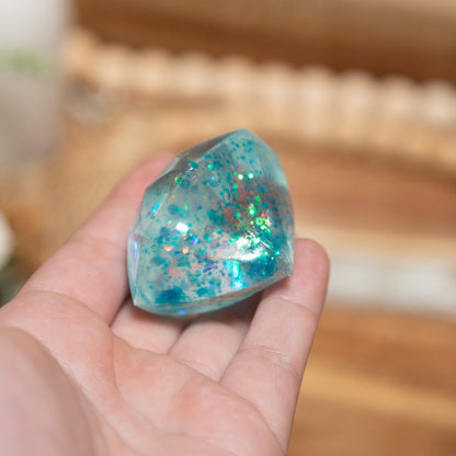 Glitter Diamond Stretchy Fidget Toy | Assorted Sparkle Sensory Toy