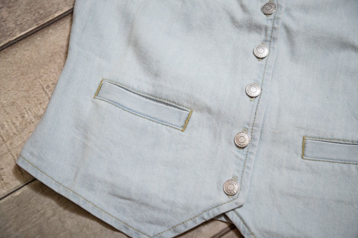 Zenana Denim Vest – Sleeveless Washed Denim