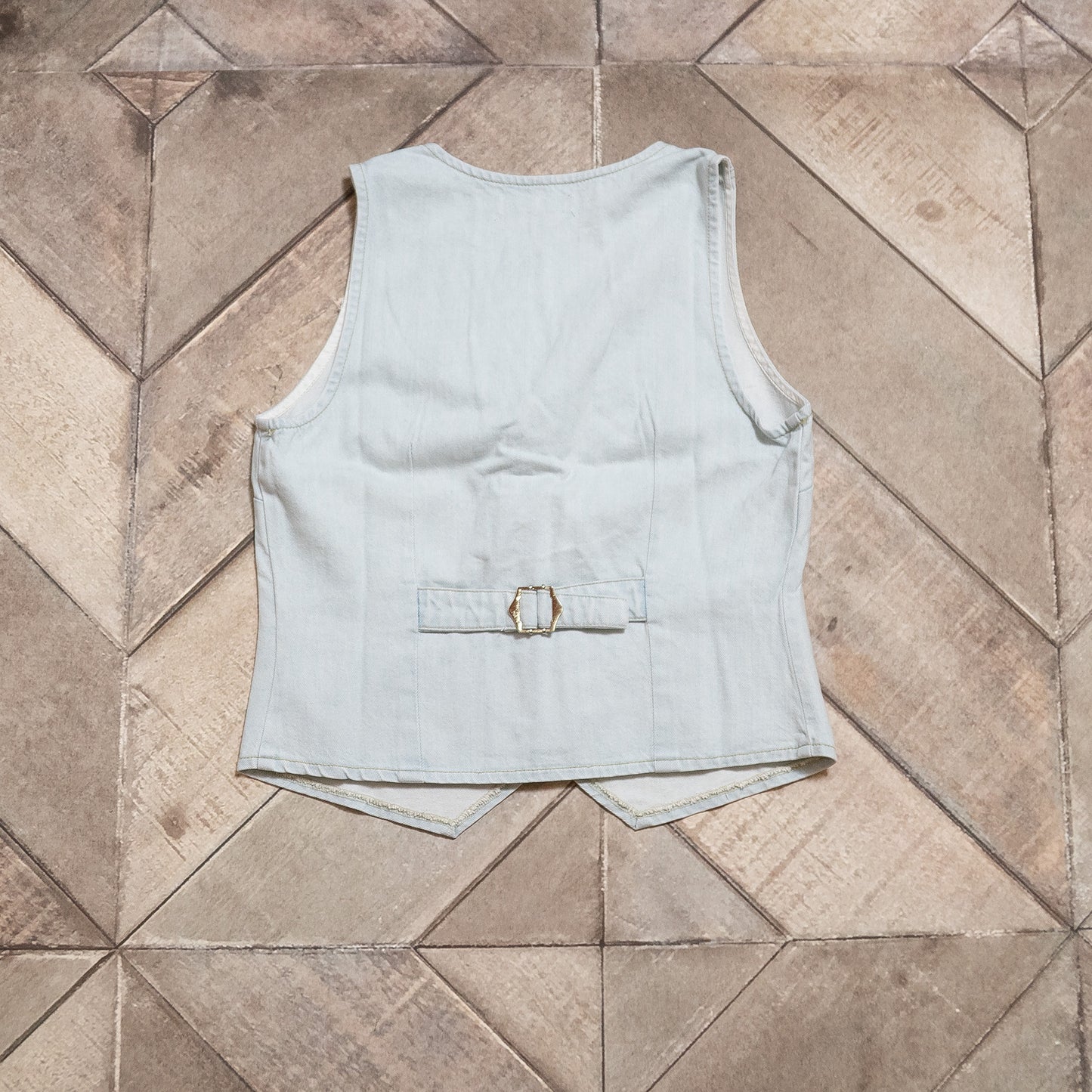 Zenana Denim Vest – Sleeveless Washed Denim