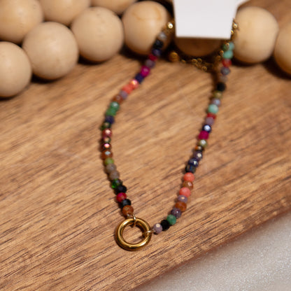 Confetti Bead Necklace & Bracelet | TLD Designs Colorful Boutique Jewelry