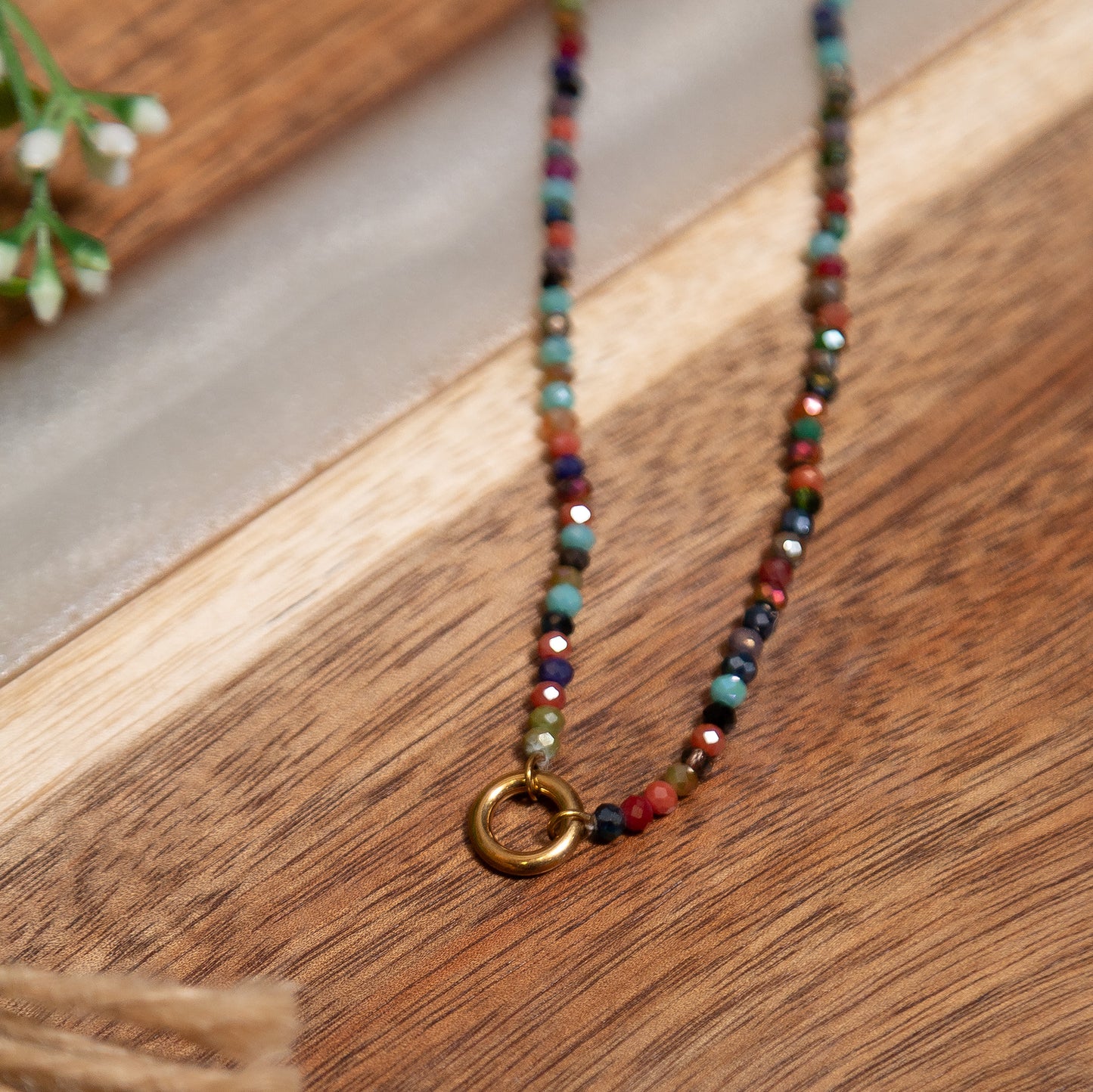 Confetti Bead Necklace & Bracelet | TLD Designs Colorful Boutique Jewelry
