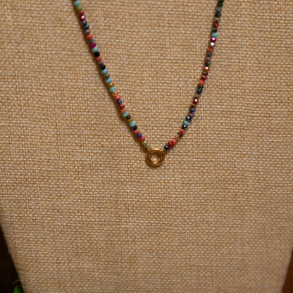Confetti Bead Necklace & Bracelet | TLD Designs Colorful Boutique Jewelry
