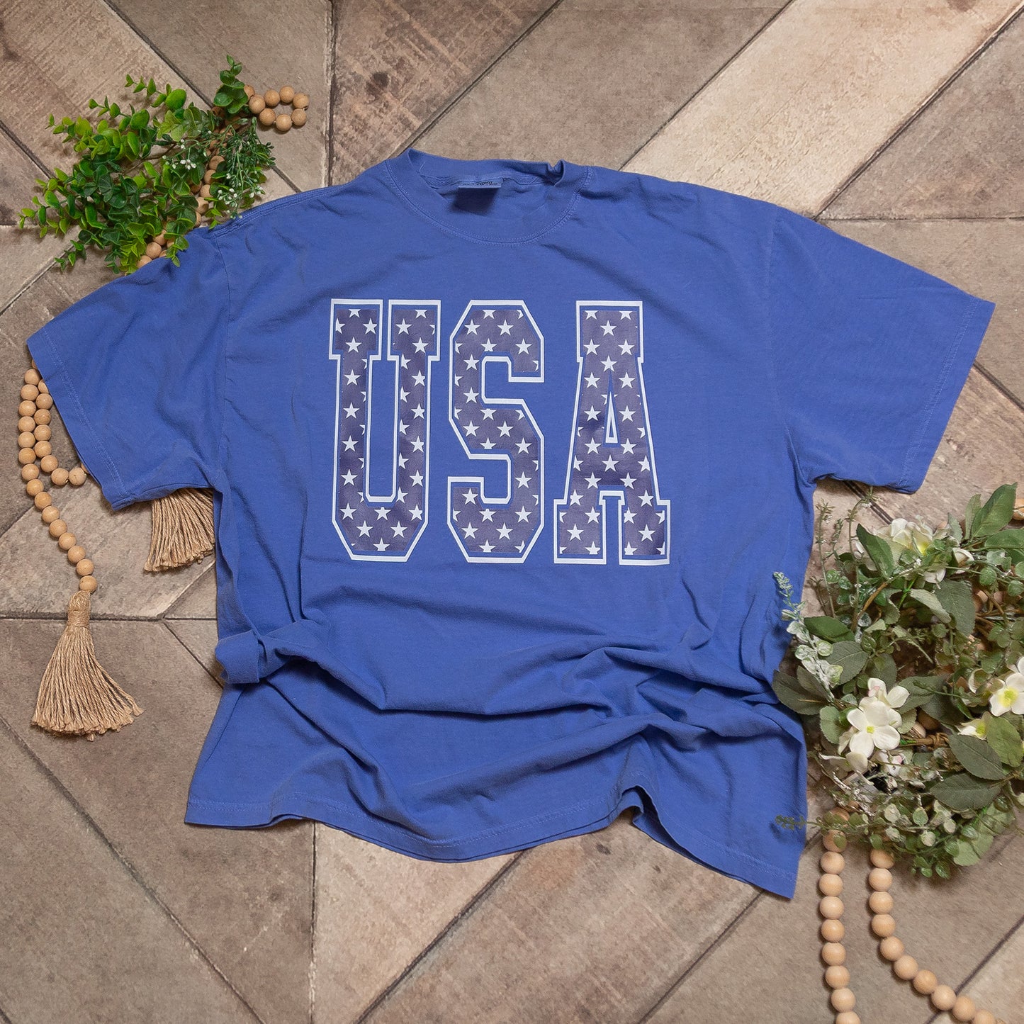 Star-Spangled USA Graphic Tee | Patriotic Stars T-Shirt