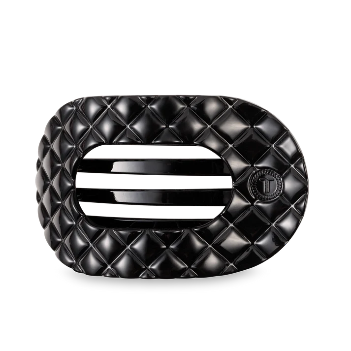 Large Flat Round Teleties Clip