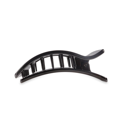“Medium TELETIES flat rectangle hair clip for thick hair”

“Flat-back no-snag hair clip in stylish neutral”

“Comfortable claw clip with strong grip by TELETIES”
