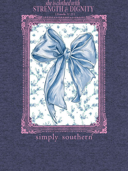 She is Clothed Simply Southern Long Sleeve T-shirt