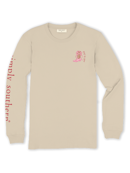 Walk by Faith Simply Southern Long Sleeve T-shirt