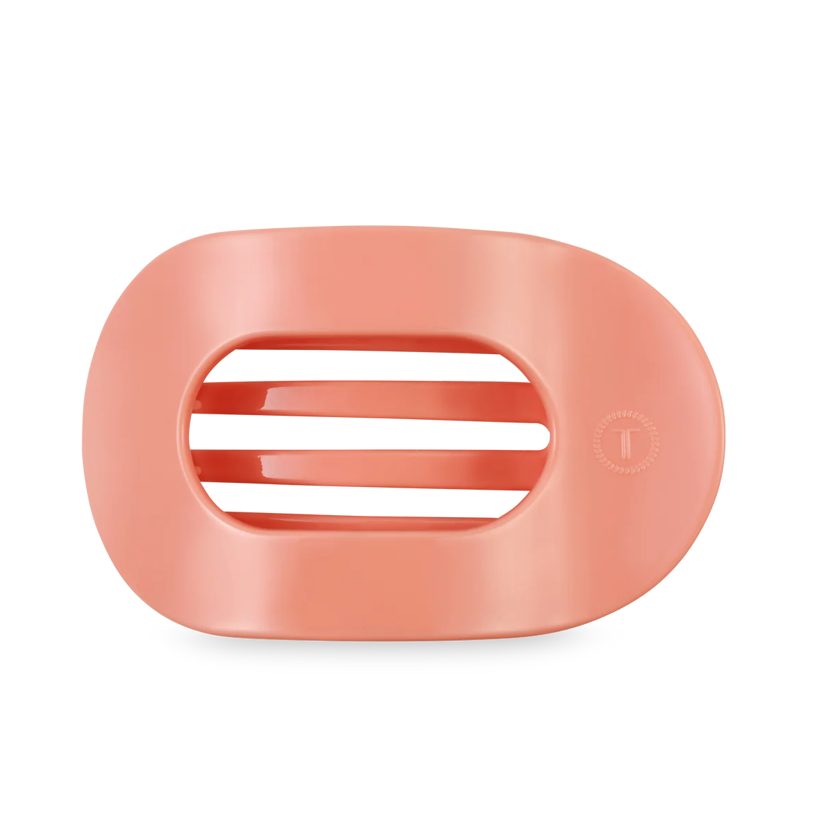 Large Flat Round Teleties Clip