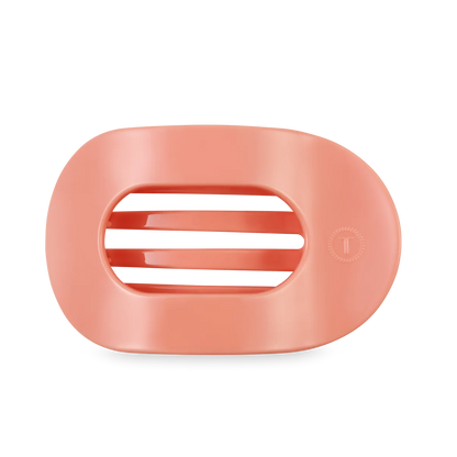 Large Flat Round Teleties Clip