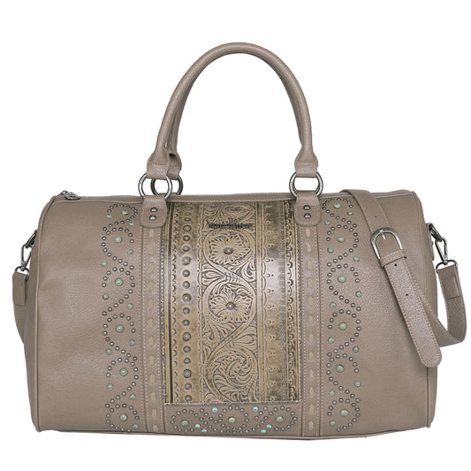 Montana West Embossed Collection Weekender Bag