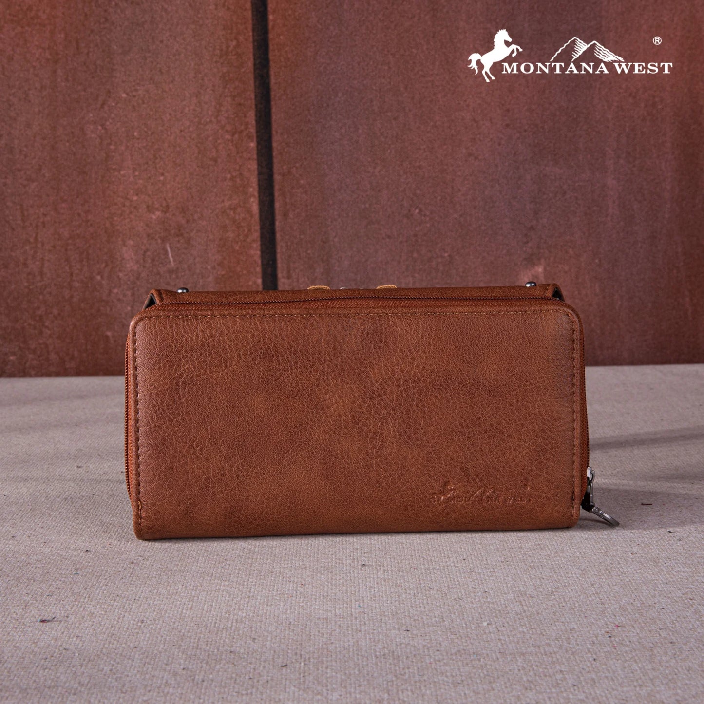 Montana West Feather Collection Wallet