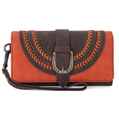 Montana West Buckle Collection Wallet