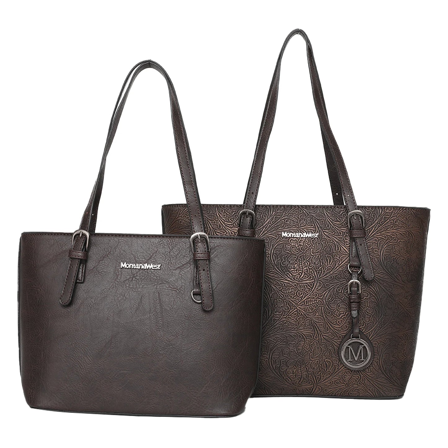 Montana West Concealed Carry 2Pcs Set Basic Tote