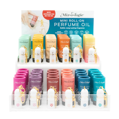 Mixologie Mini Roll-On Perfume Oil | Keychain Rollerball Fragrance