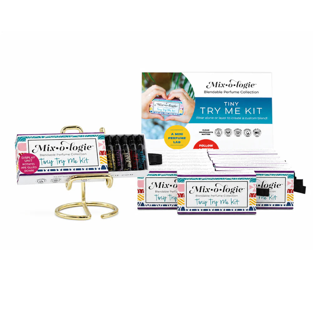 MIX•O•LOGIE Tiny Try Me Kit | Blendable Perfume Sampler Set