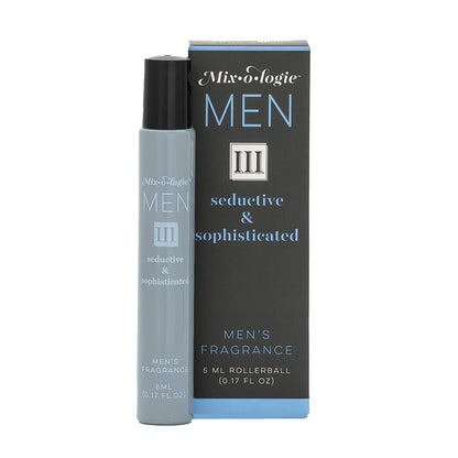 MIX•O•LOGIE Men’s Cologne Oil Rollerball | Alcohol-Free Cologne
