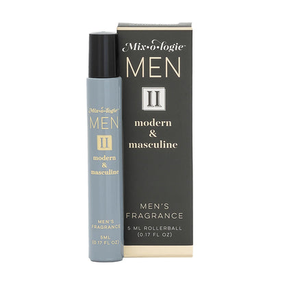 MIX•O•LOGIE Men’s Cologne Oil Rollerball | Alcohol-Free Cologne