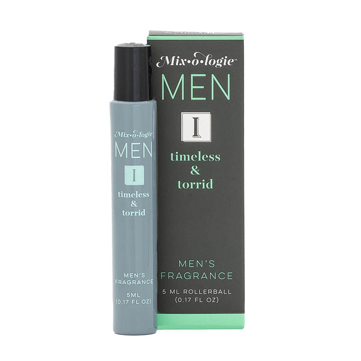 MIX•O•LOGIE Men’s Cologne Oil Rollerball | Alcohol-Free Cologne
