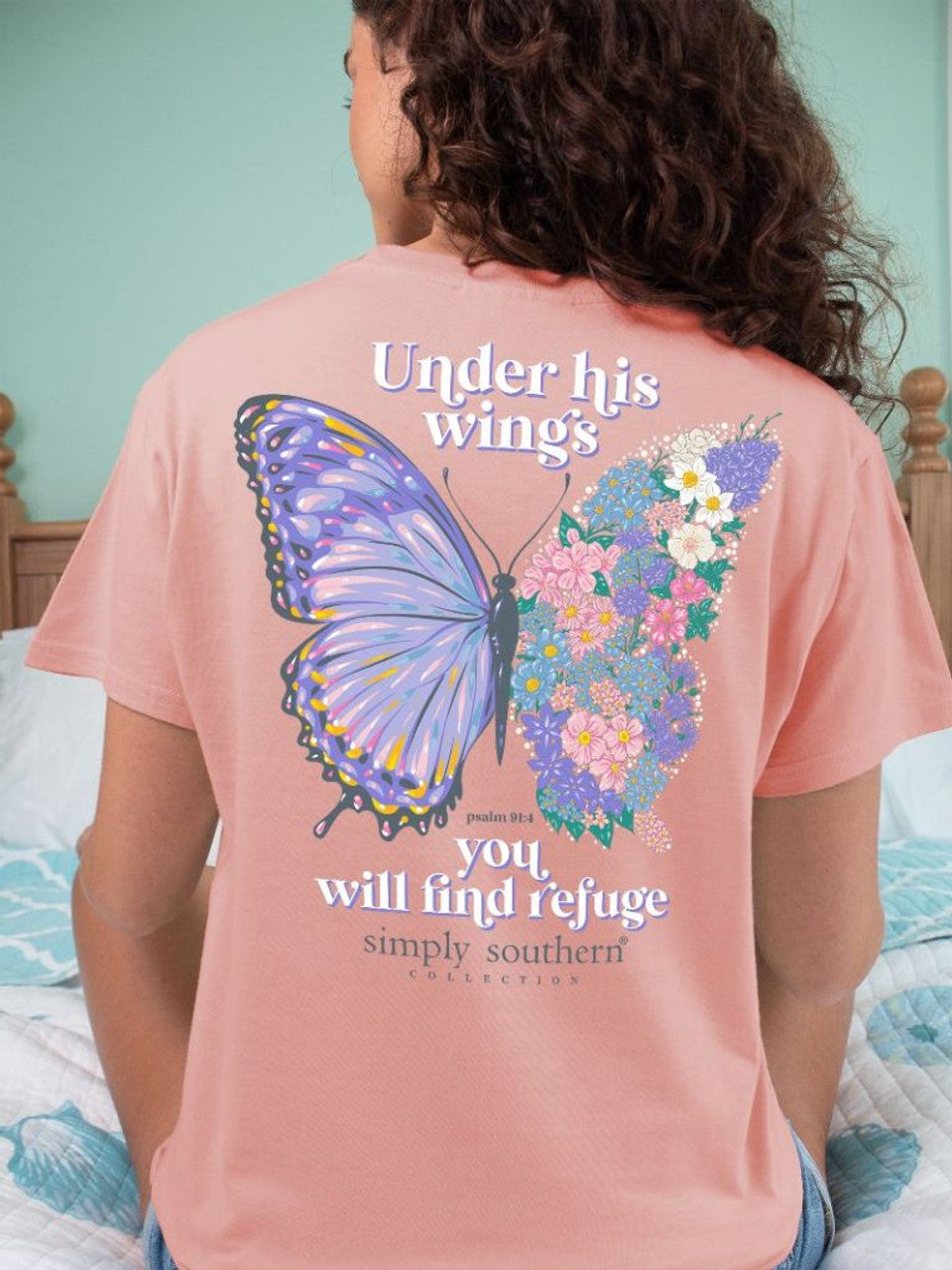 Under His Wing Simply Southern T-shirt