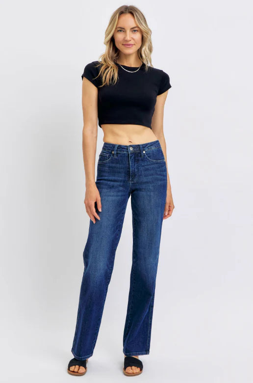 MR Tummy Control Classic Straight Jeans Judy Blue