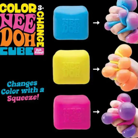 NeeDoh Color Change Cube