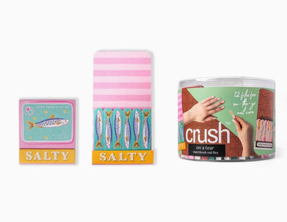 On a Tear Matchbook Nail Files – Tearaway Travel Nail File Set