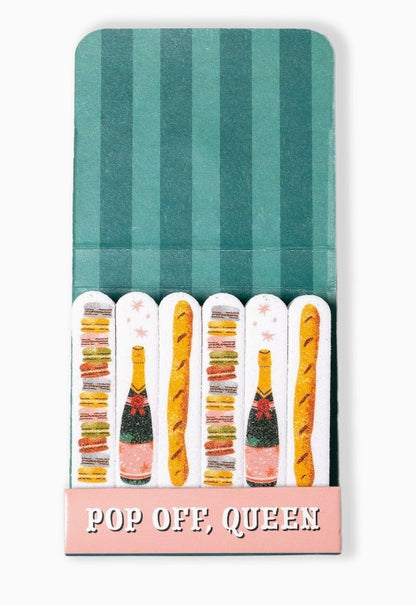 On a Tear Matchbook Nail Files – Tearaway Travel Nail File Set