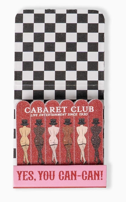 On a Tear Matchbook Nail Files – Tearaway Travel Nail File Set